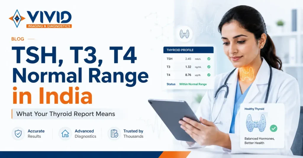 Thyroid Test Normal Range India