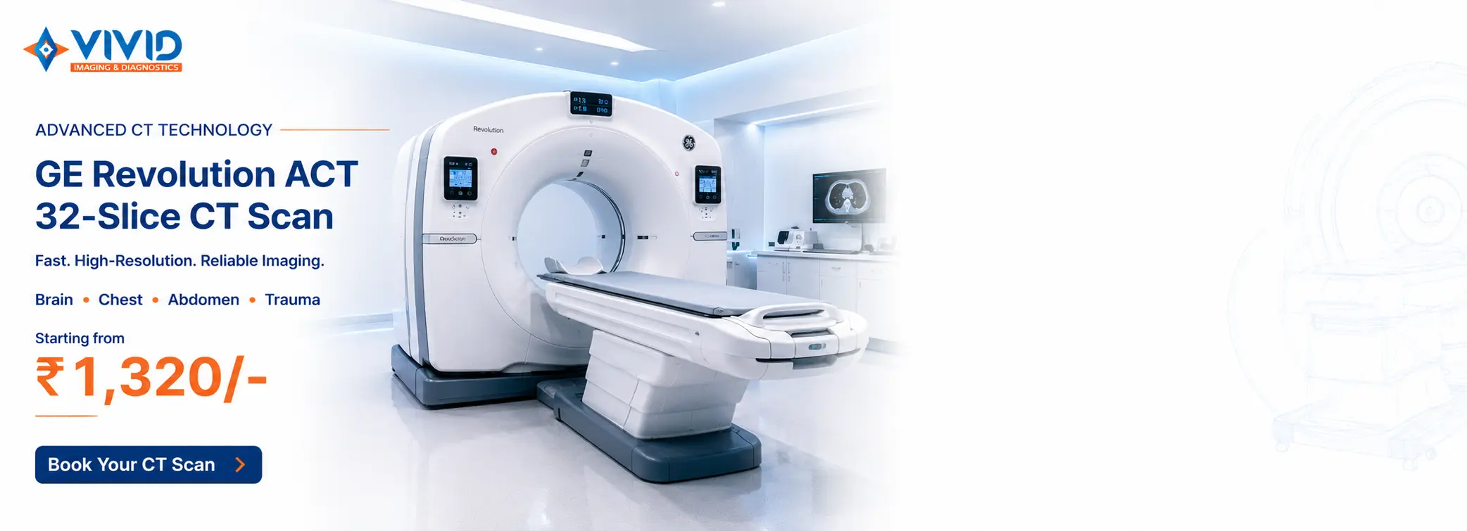 Vivid Diagnostics CT Scan